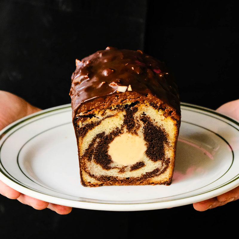 Marble + Hazelnut Gâteau de Voyage
