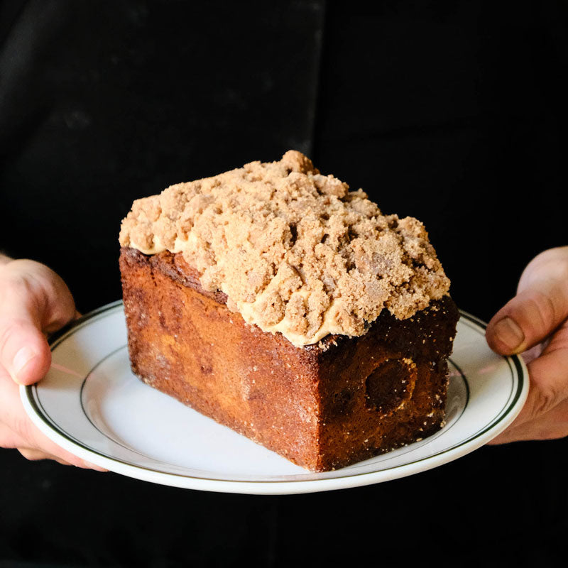 Gâteau de voyage cannelle + caramel