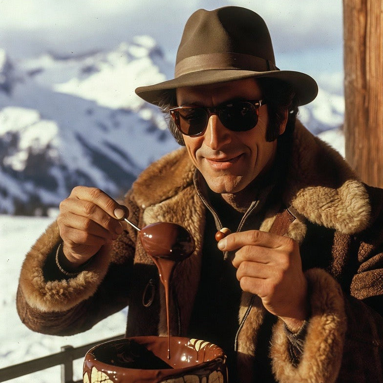 Bûche de Noël Noisette/Chocolat