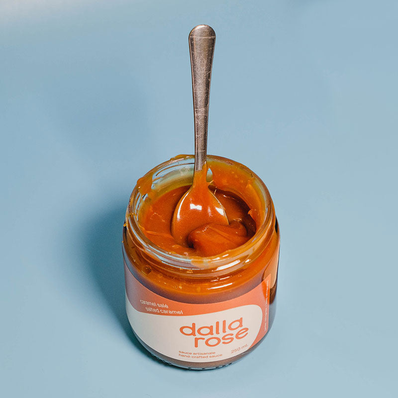 Sauce sundae maison au caramel salé