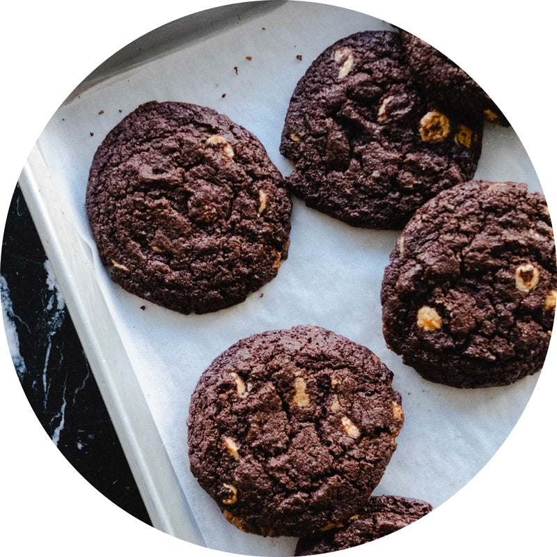 Biscuit double chocolat