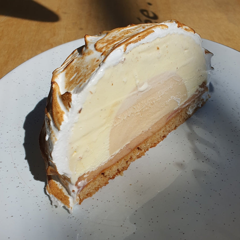 Bombe Alaska Vanille / Pomme