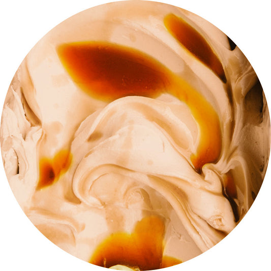 Chocolat au lait + caramel à l'orange