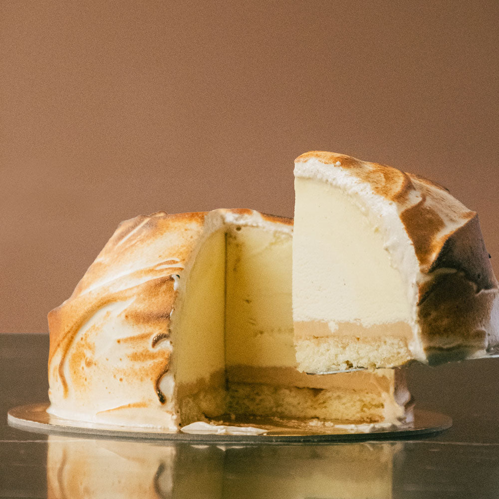 Maple Pudding Chomeur Baked Alaska