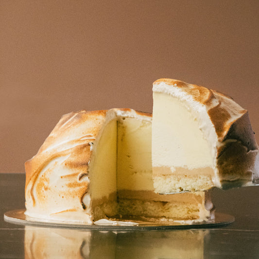 Bombe Alaska pudding chômeur à l'érable