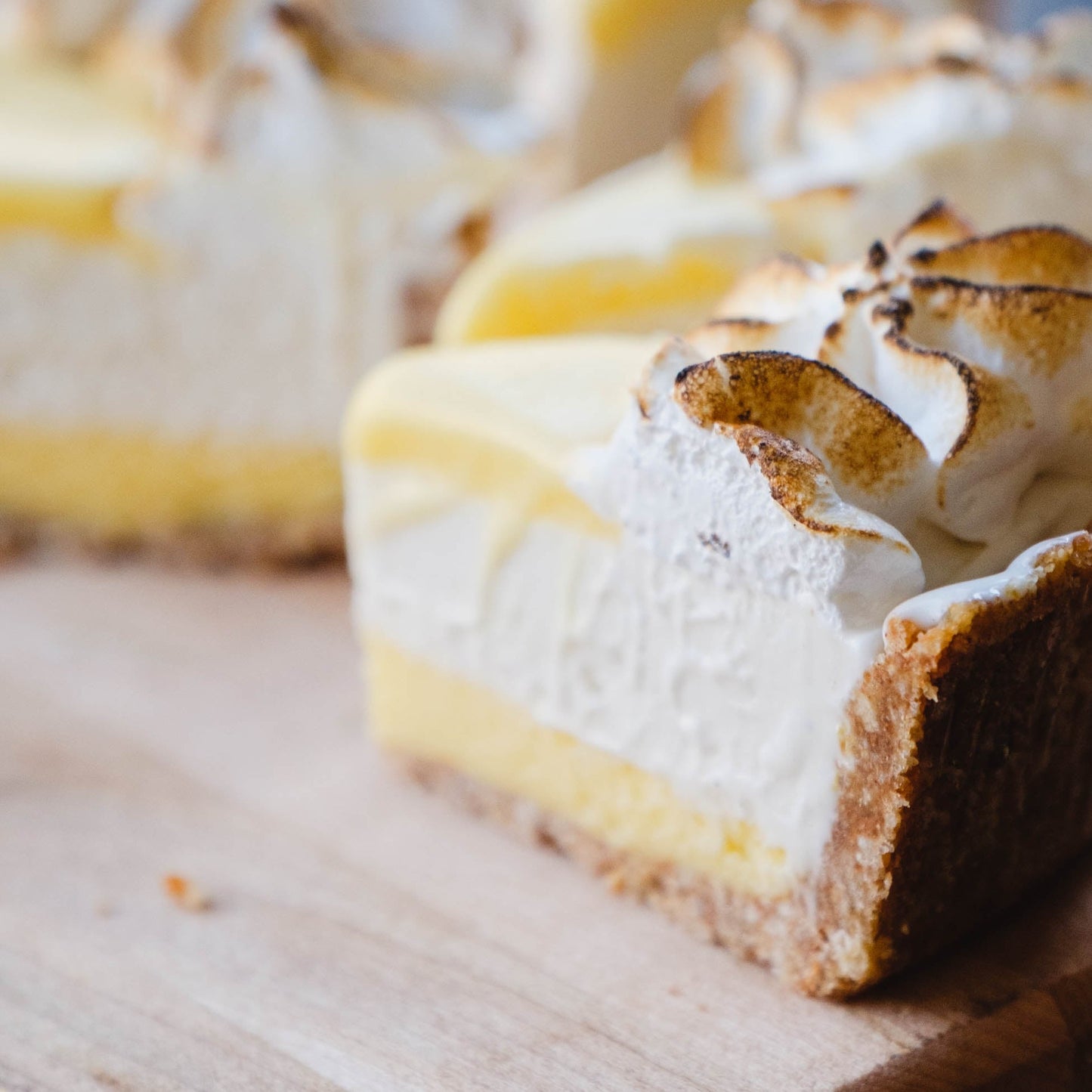 Tarte à la crème glacée au citron meringue
