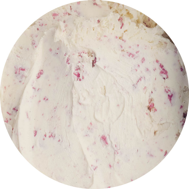 Vanilla + Ruby Chocolate Stracciatella