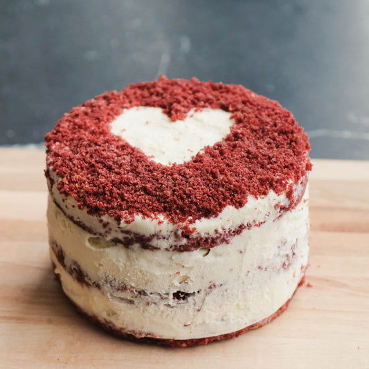 Gâteau Red Velvet à la Crème Glacée