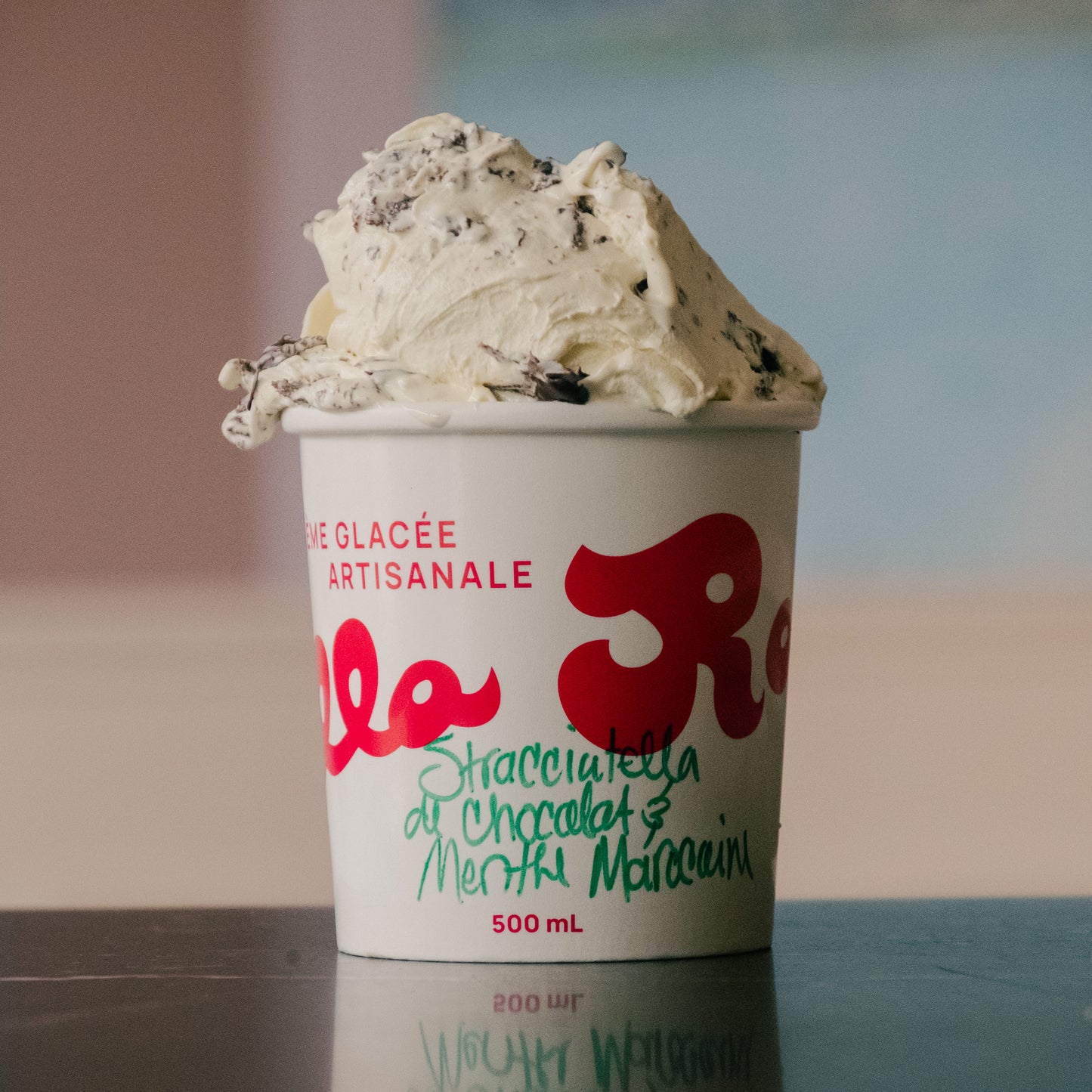 Moroccan Mint Stracciatella