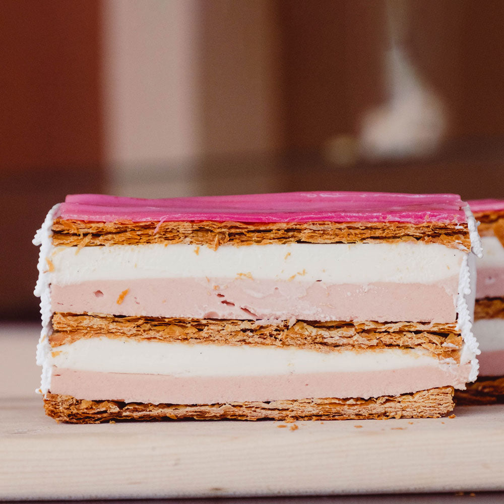 Millefeuille à la rhubabre