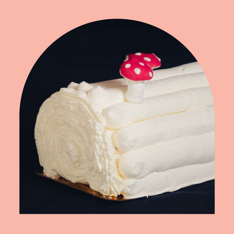 Lemon Raspberry Log