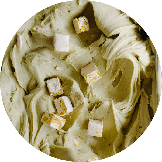 Pistache sicilienne + nougat au miel